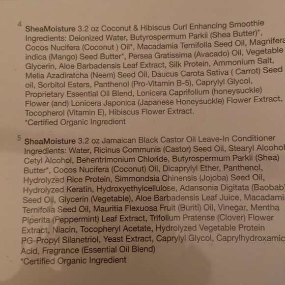 COPY - Shea moisture brand box of “Shea Faves” 5 items of Shea’s popular items - Picture 6 of 6